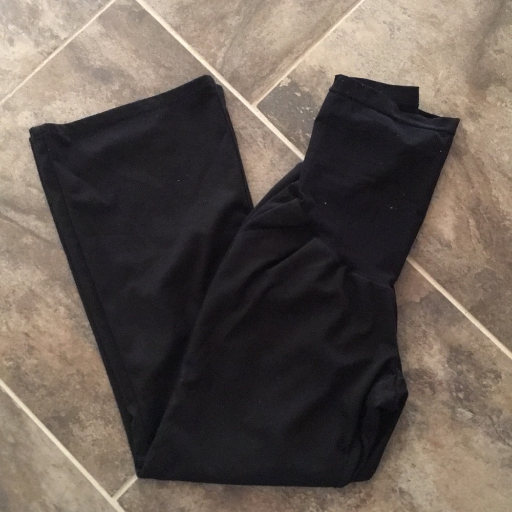 Motherhood petite large black pants